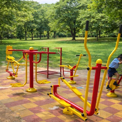Outdoor Gym Equipment — TogglePlay