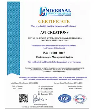 ISO 14001:2015 Certificate