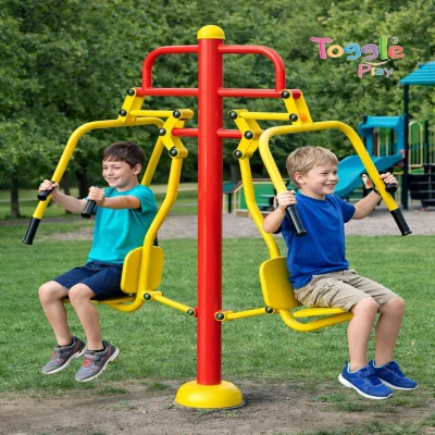Chest Press Air Walker Outdoor Gym | TogglePlay