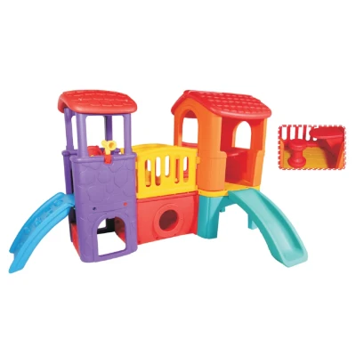 Jumbo Kids Play Station with Dual Slide
