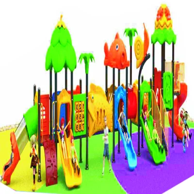 Large Outdoor Multi Play System with Bridge and Slide ACMPS-002