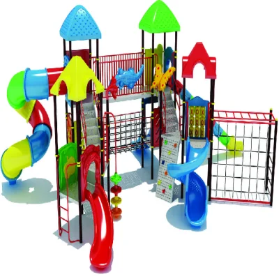 Wide Multi Play Station with Balancing Bridge and Slide ACMPS-003
