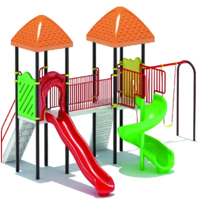 Compact Multi Play Station with Swing and Slide ACMPS-009