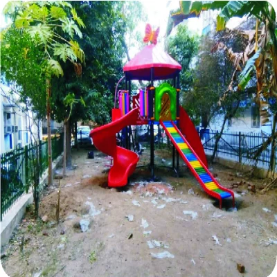 Round Multi Play System with Central Tower ACMPS-022