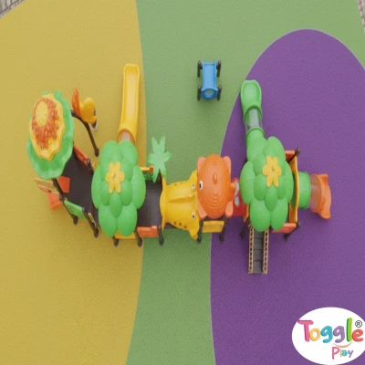 Outdoor Kids Multi Play Station | Garden Playground Slide Set - View 2 | TogglePlay