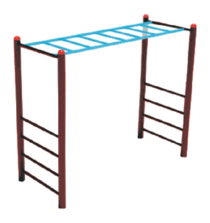 Monkey Bar Climber with Ladder