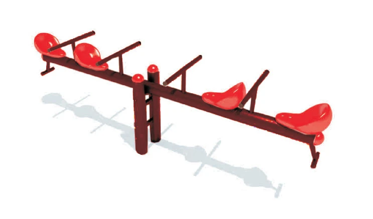 Four Seat Long Beam See Saw (ACSS-02)