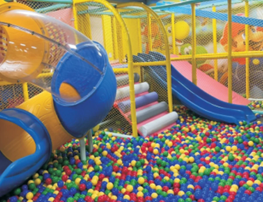 Residential community playground equipment