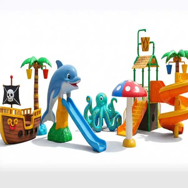 FRP Decor Statues, Water Park Items