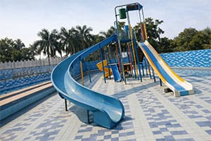 FRP Swimming Pool Water Slides