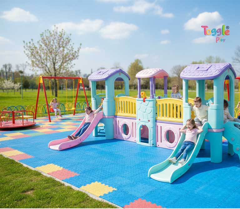 Kids Fun Station Price India | Multi Play Playground Equipment 1 kids fun station price
