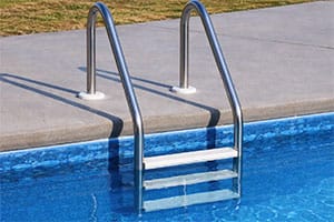 stainless steel swimming pool ladder